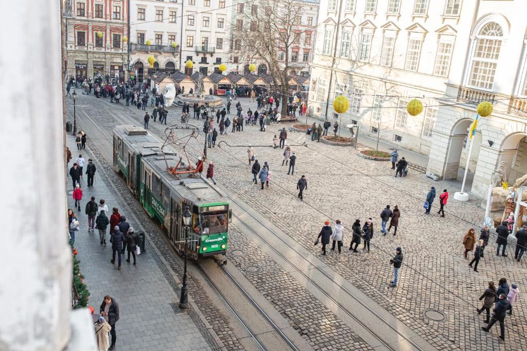 Апартаменты Apartments JustLvivIt at the Rynok Square Львов