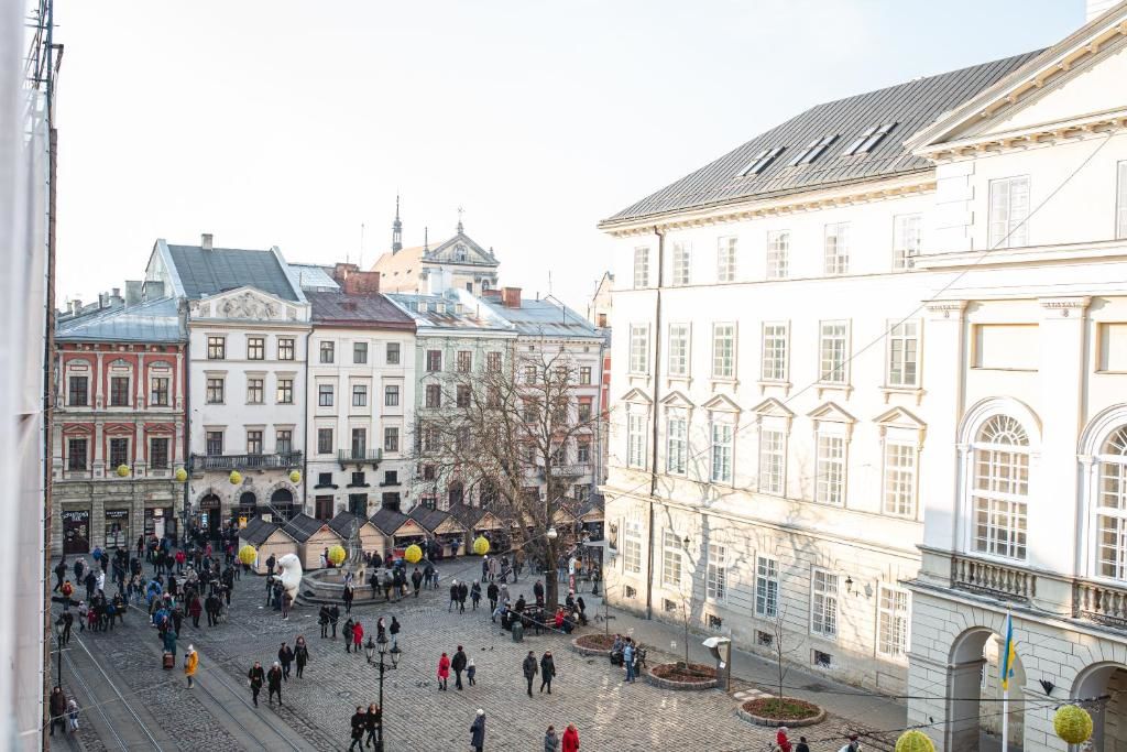 Апартаменты Apartments JustLvivIt at the Rynok Square Львов